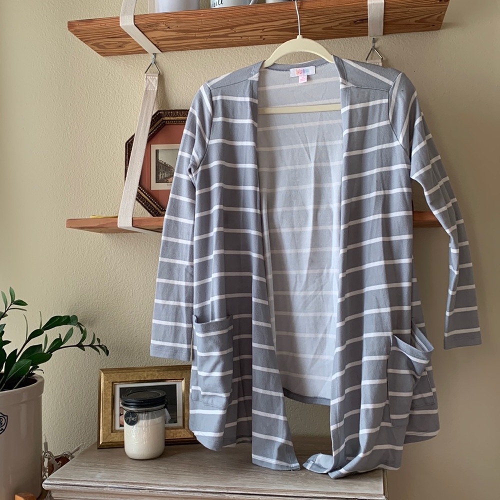 Soft Open Cardigan. Waterfall front.